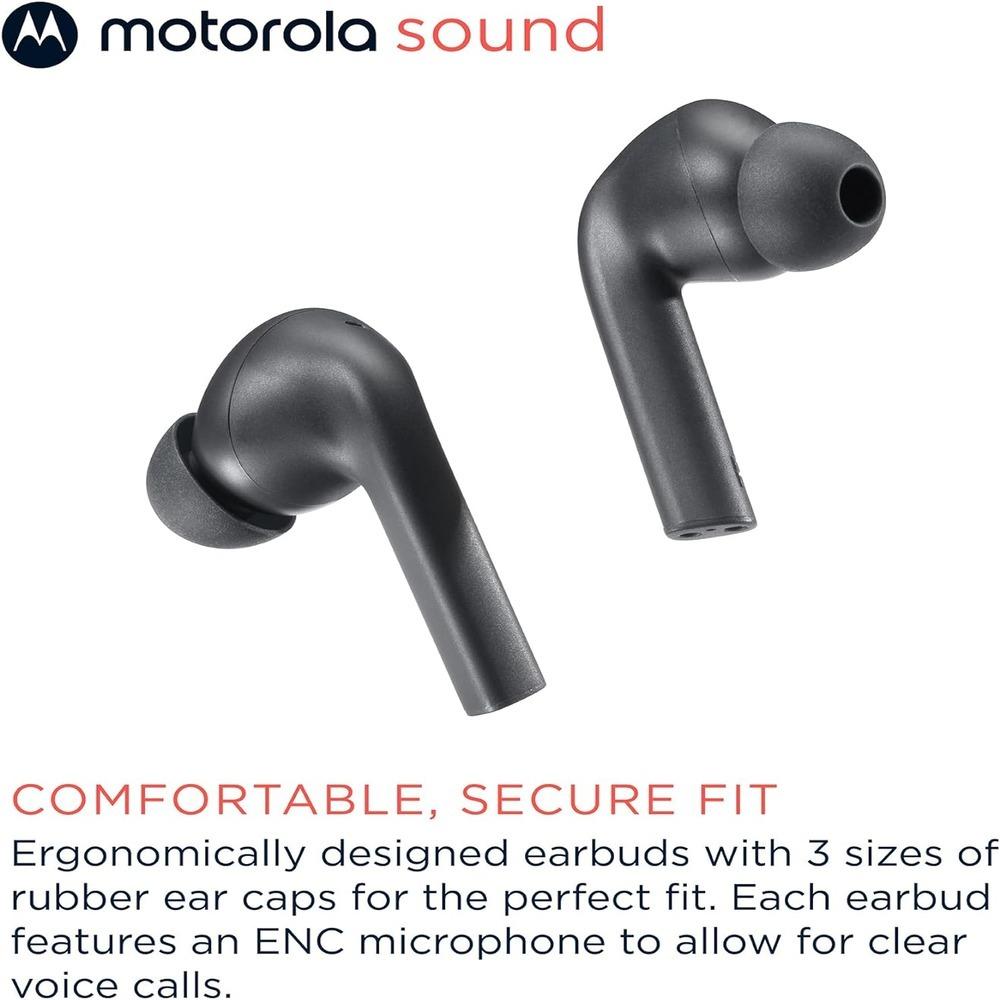 Motorola Moto Buds 065 True Wireless Bluetooth Earbuds Black, photo 3 of 5