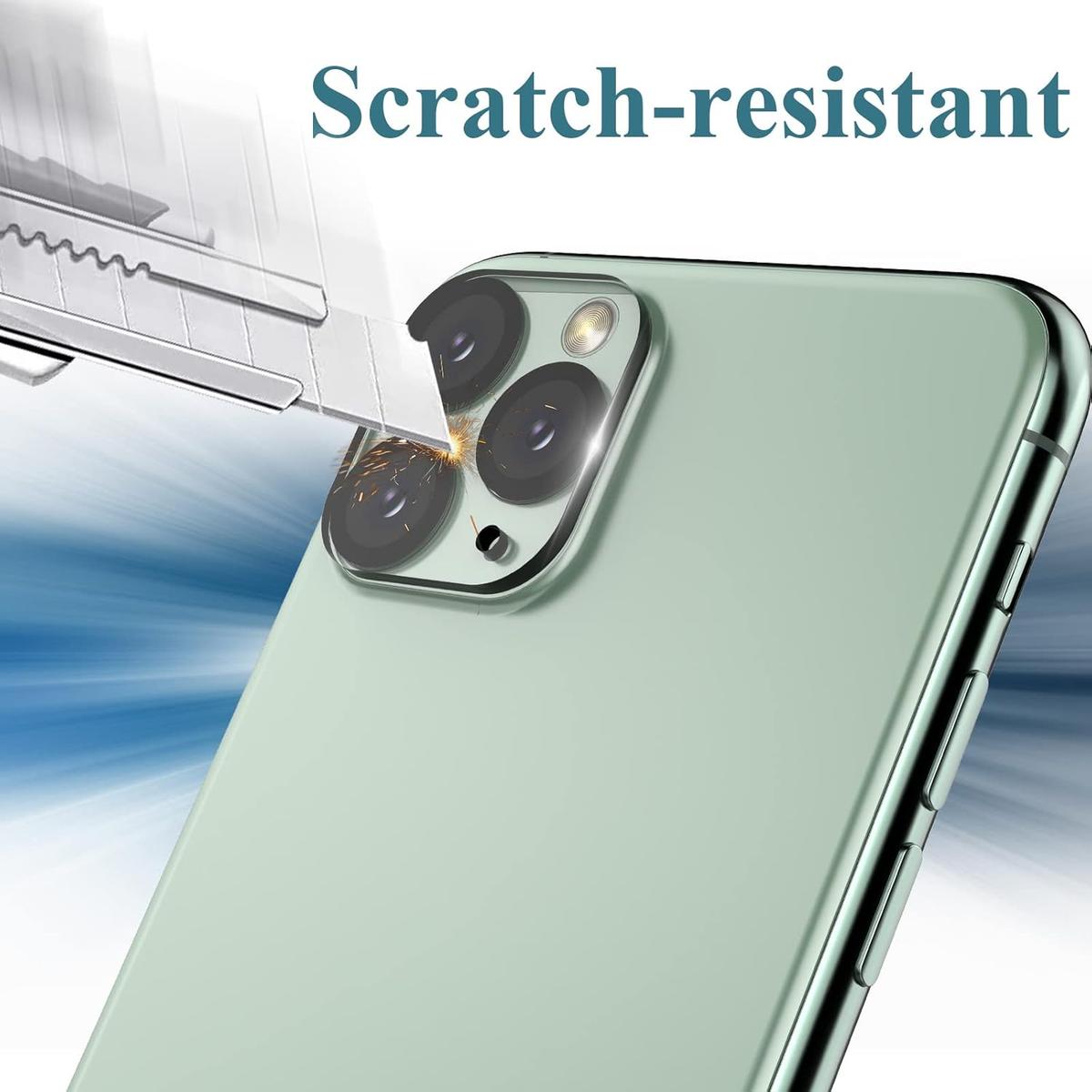 Camera Lens Protector for iPhone 11 Pro & iPhone 11 Pro Max, 9H Tempered Glass Camera Protector, Strong Adhesion, HD Clear, Scratch..., photo 5 of 5