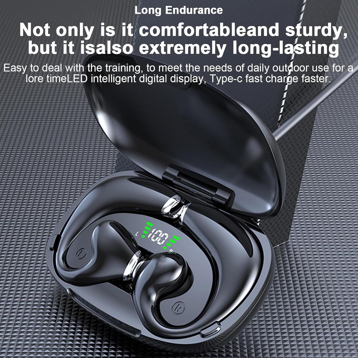 Docooler Wireless Bone Conduction BT Headset for Sports Gaming Running, photo 3 of 5