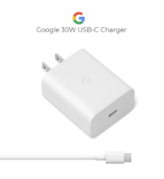 Google 30W USB-C Fast Charger with USB-C Cable – Pixel Power Adapter, photo 2 of 2