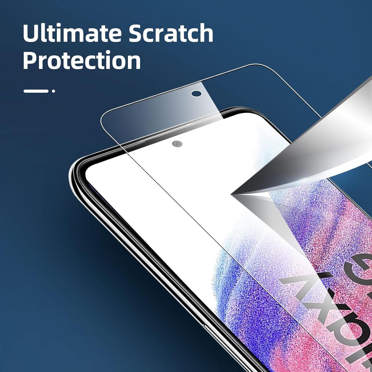 Tempered Glass Screen Protector for Samsung Galaxy A53 – Ultra-Clear, Anti-Scratch & Bubble-Free, photo 3 of 4
