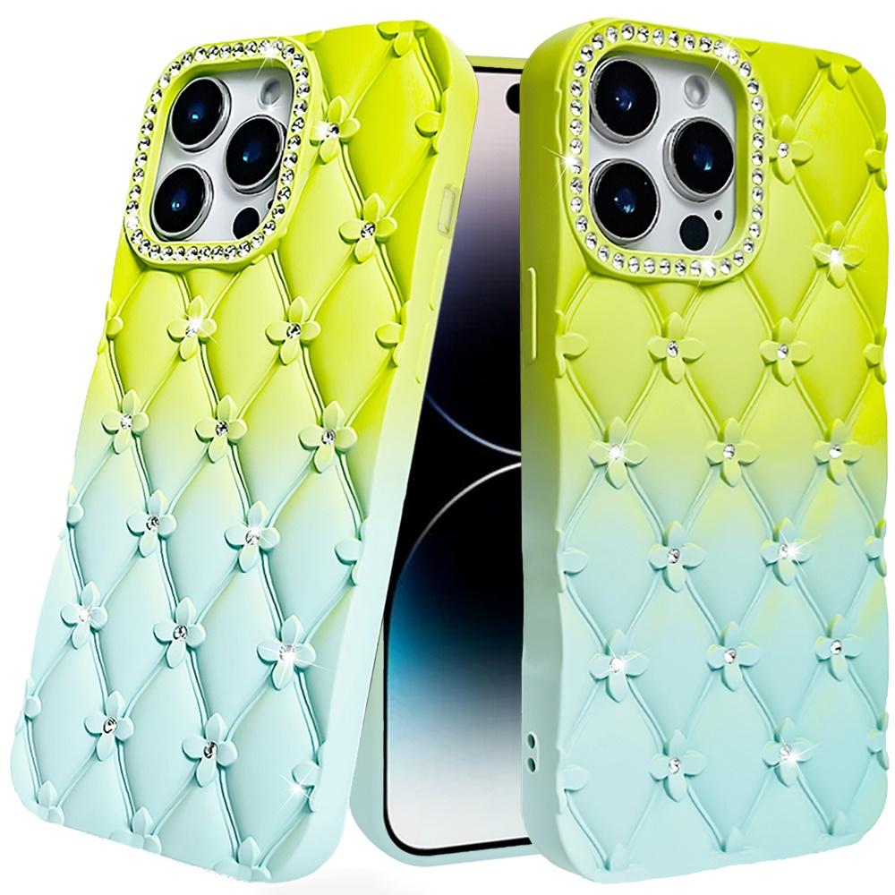 Luxury Gradient Protective Case with Rhinestone Accents for iphone 14 Pro Max | Available in Multiple Colors | US Seller | Free Delivery