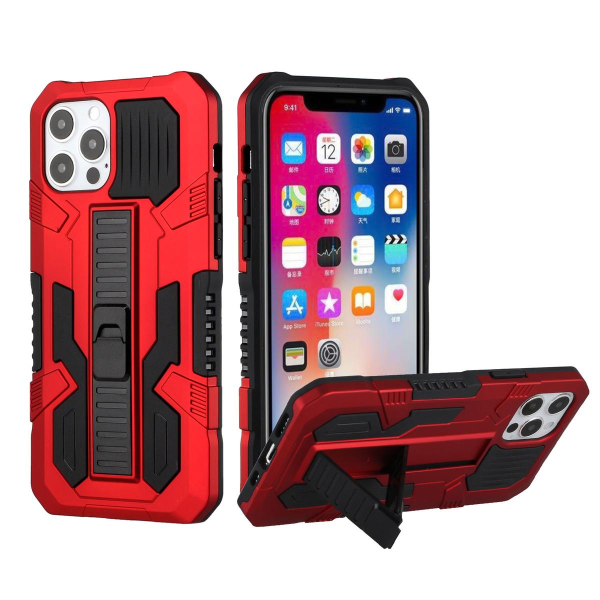 Apple iPhone 14 PRO 6.1" Rocker Kickstand Rugged Shockproof Hybrid Protective Case Cover, photo 4 of 7
