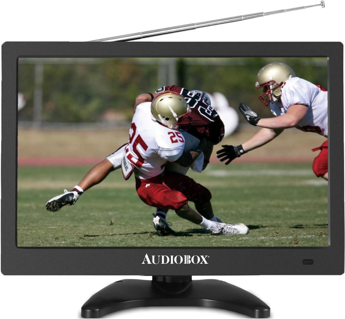 Audiobox 13" Portable Rechargeable LCD TV with Antenna, USB and SD Slot with Remote and Magnetic Antenna Base, photo 3 of 3