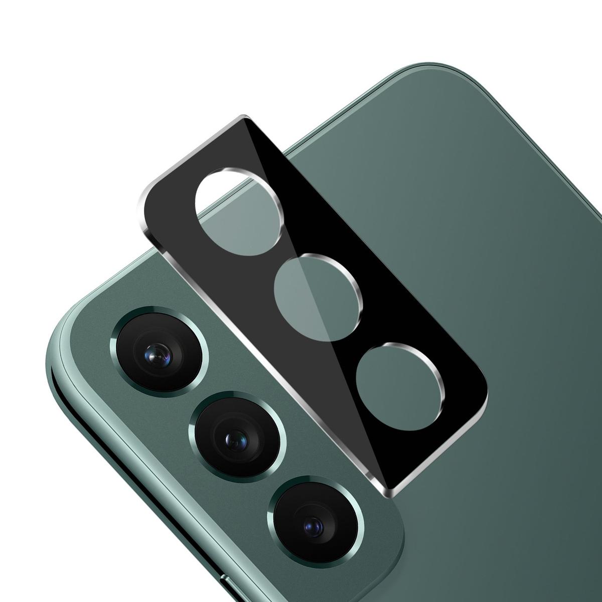 Samsung Galaxy S24 Camera Lens Colored Edge Tempered Glass Black, photo 2 of 4