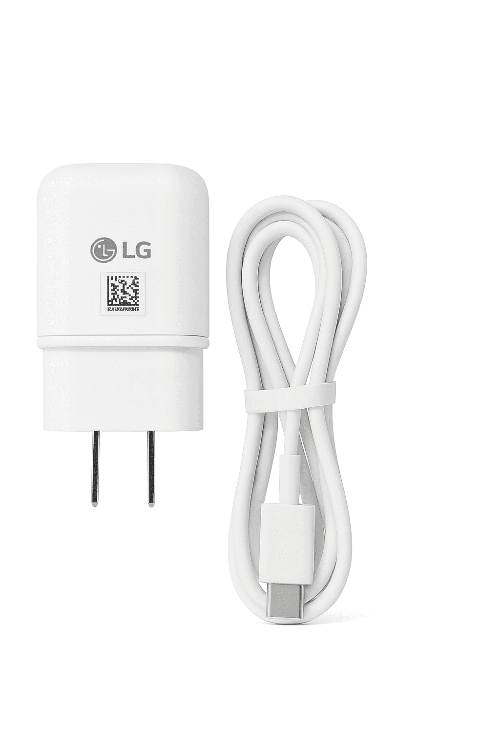 LG Branded Wall Charger and USB Cable Set (White), photo 2 of 2