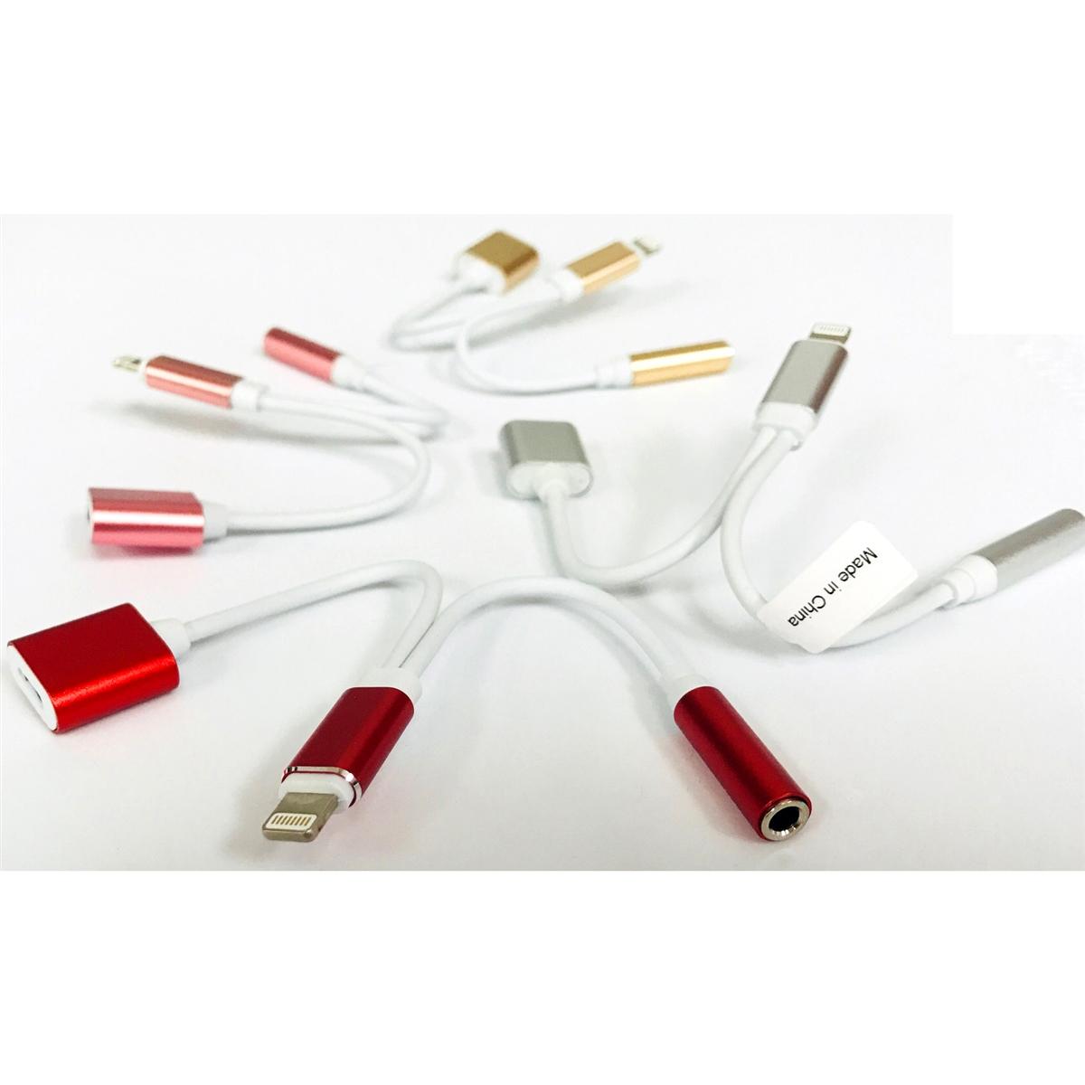 3 in 1 Wired Bluetooth Lightning to Headphone Jack Adapter, photo 4 of 6