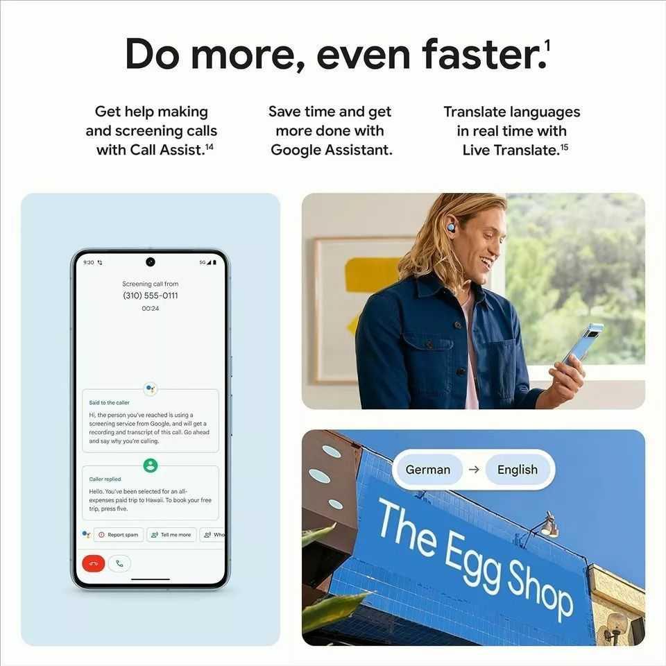Google Pixel 8 Pro G1MNW - 128GB - Bay (Carrier Unlocked), photo 5 of 7