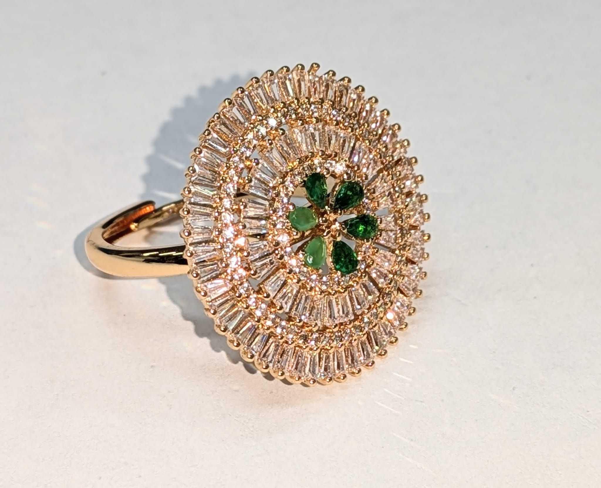 Beautiful Cubic Zirconia ( Finger ring )