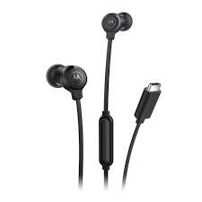 Motorola Earbuds 3C-S Wired Earbuds with Microphone - Corded in-Ear Headphones, Comfortable Lightweight Silicone Ear Buds, Non-Tangle Flat Cable, USB-C Cord, Clear Bass Sound, photo 2 of 3