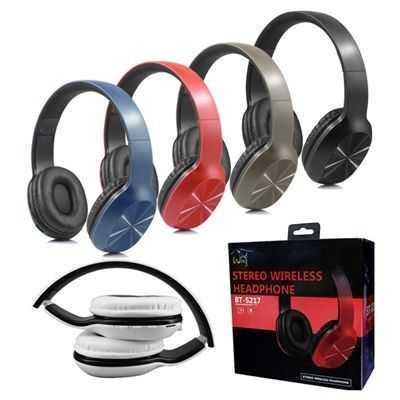 Over-the-head Stereo Bluetooth Headset S217 in Red, photo 4 of 4