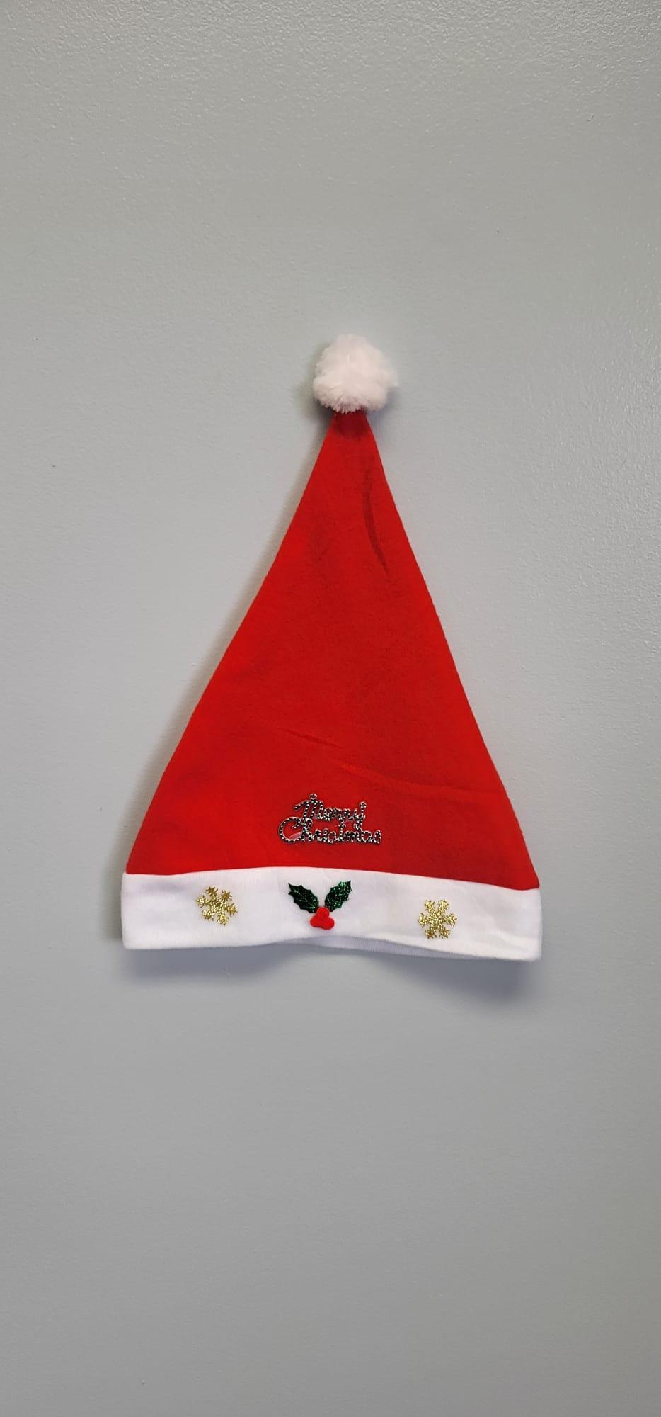 Holiday Flashing Santa Hat