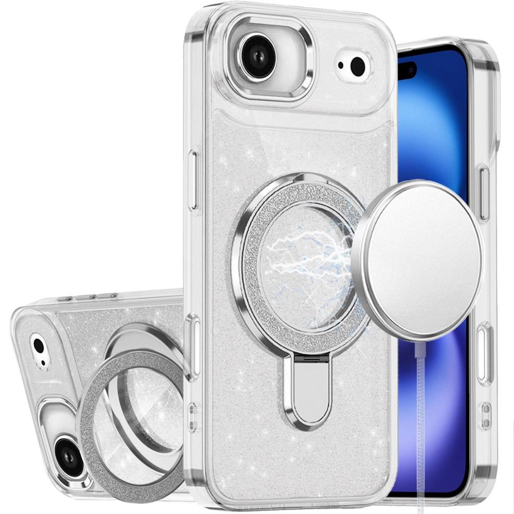 IPhone 17 Air Premium Transparent Glitter Hybird Cases in Multiple Color, photo 2 of 4