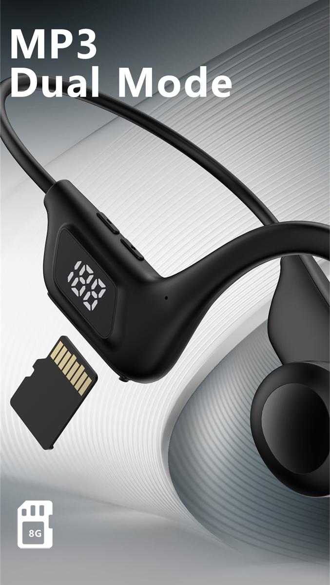Wireless Sport Headphones Bluetooth Earbuds - Black, photo 2 of 5
