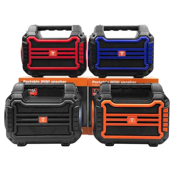Multi-Function Solar Bluetooth Speaker with Power Bank & Flashlight – Rugged Outdoor Audio