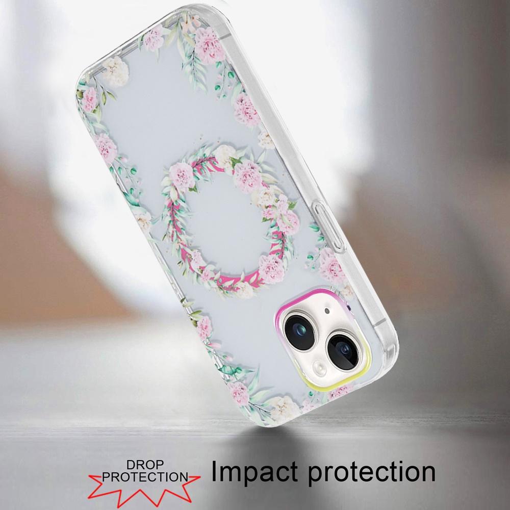 iPhone 14/13 [Magnetic Circle] Double Layer IMD TPU Case – Stylish MagSafe-Ready Protection, photo 5 of 6