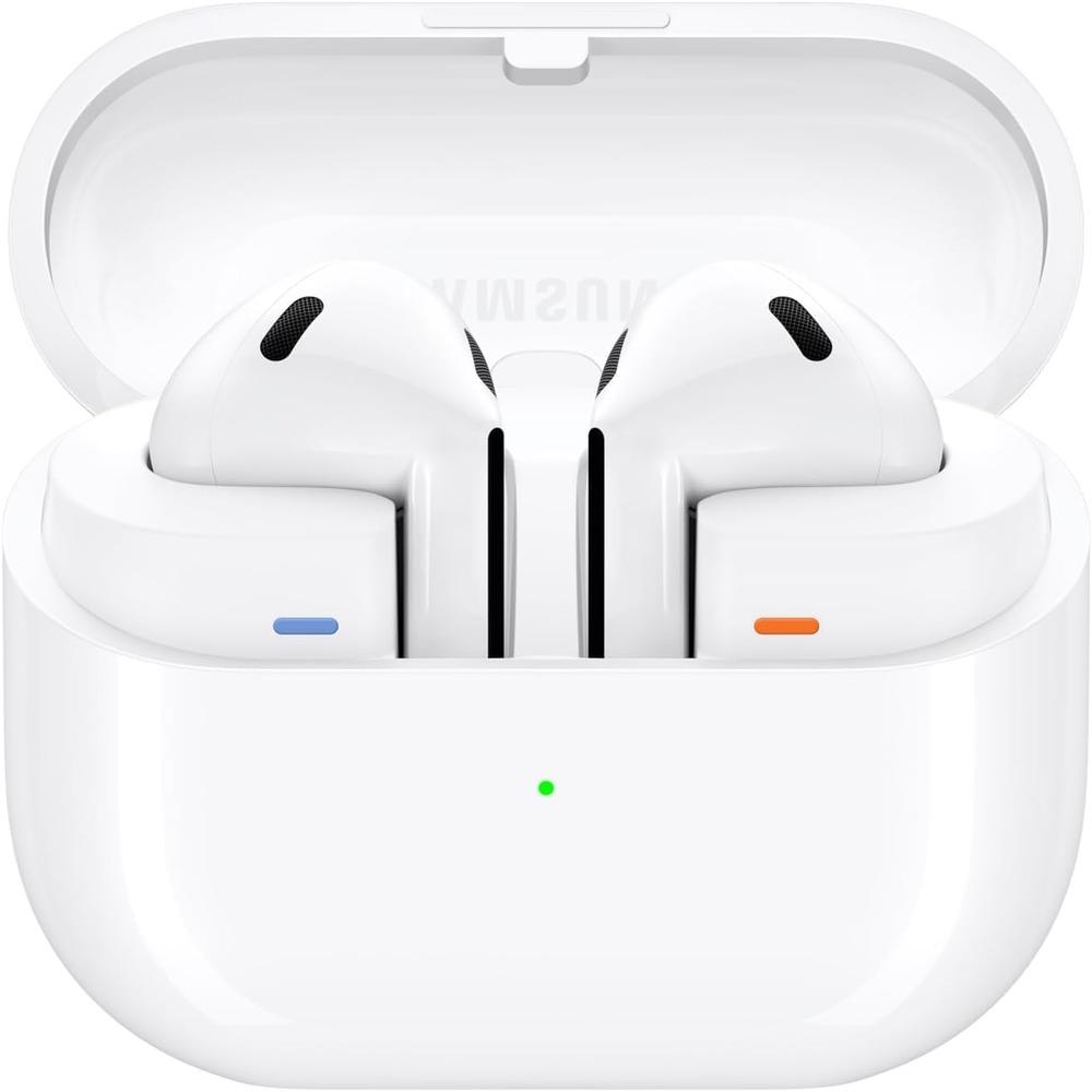 Samsung Galaxy Buds 3 AI True Wireless Bluetooth Earbuds, Sound Optimization, Real-Time Interpreter, Noise Cancelling, Redesigned Fit, Touch Control (White)