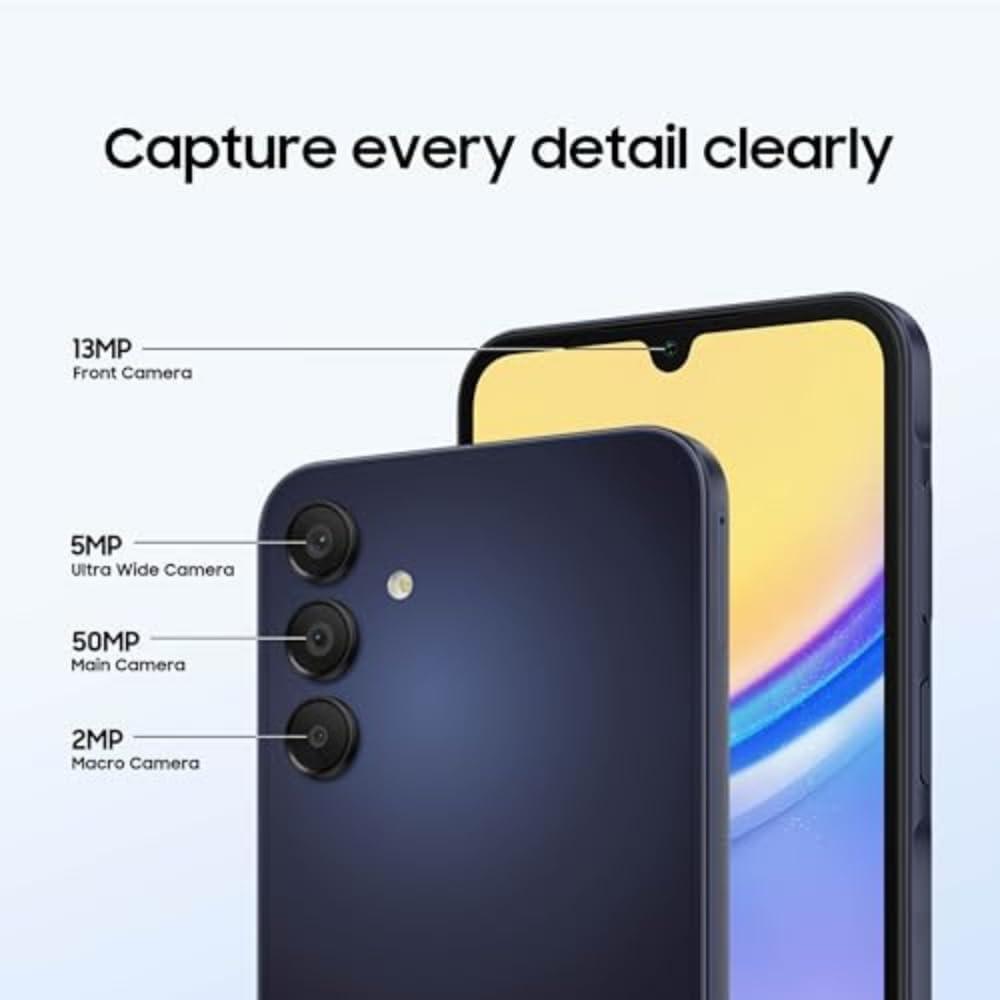SAMSUNG Galaxy A15 5G A Series Cell Phone, AMOLED Display, Expandable Storage, Knox Security, US Version, 2024- (Unlocked) Brand New., photo 2 of 4