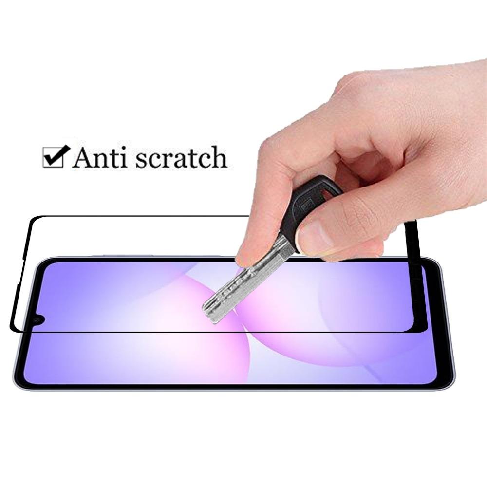 Samsung Galaxy A07 Black Edged Tempered Glass Screen Protector, photo 4 of 4