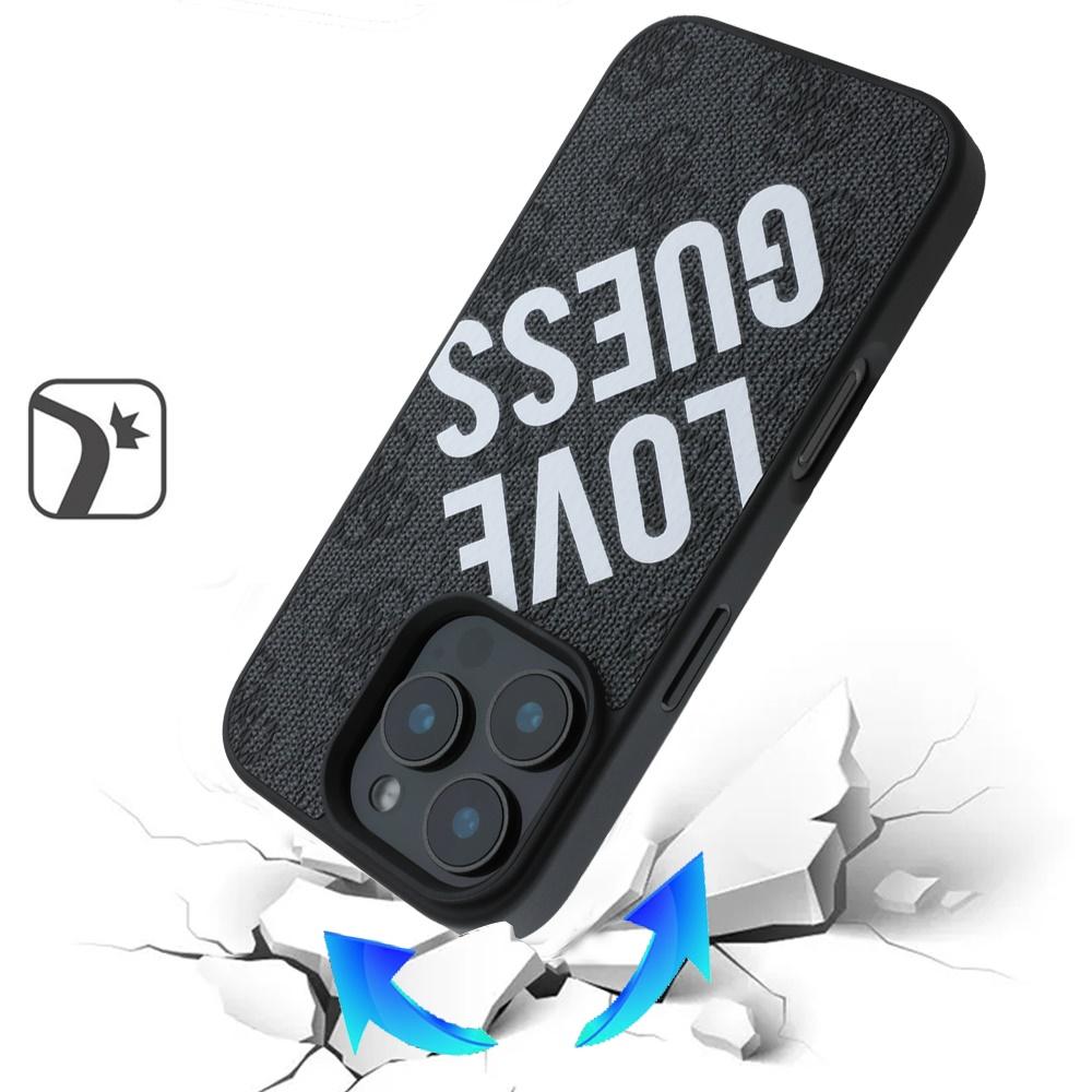 Apple iPhone 16 PRO MAX - (GUESS) - HC MAGSAFE PU 4G BIG LOVE For Apple iPhone 16 PRO MAX, photo 3 of 3