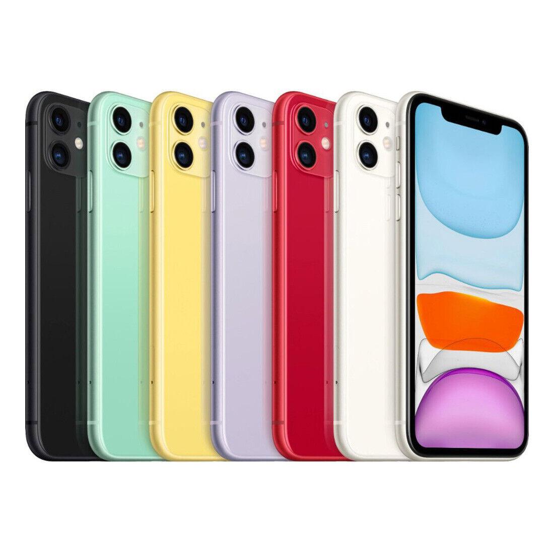 iPhone 11 - 64GB - Fully Unlocked - ALL CARRIERS - Brand New 1 year warranty - All Colours
