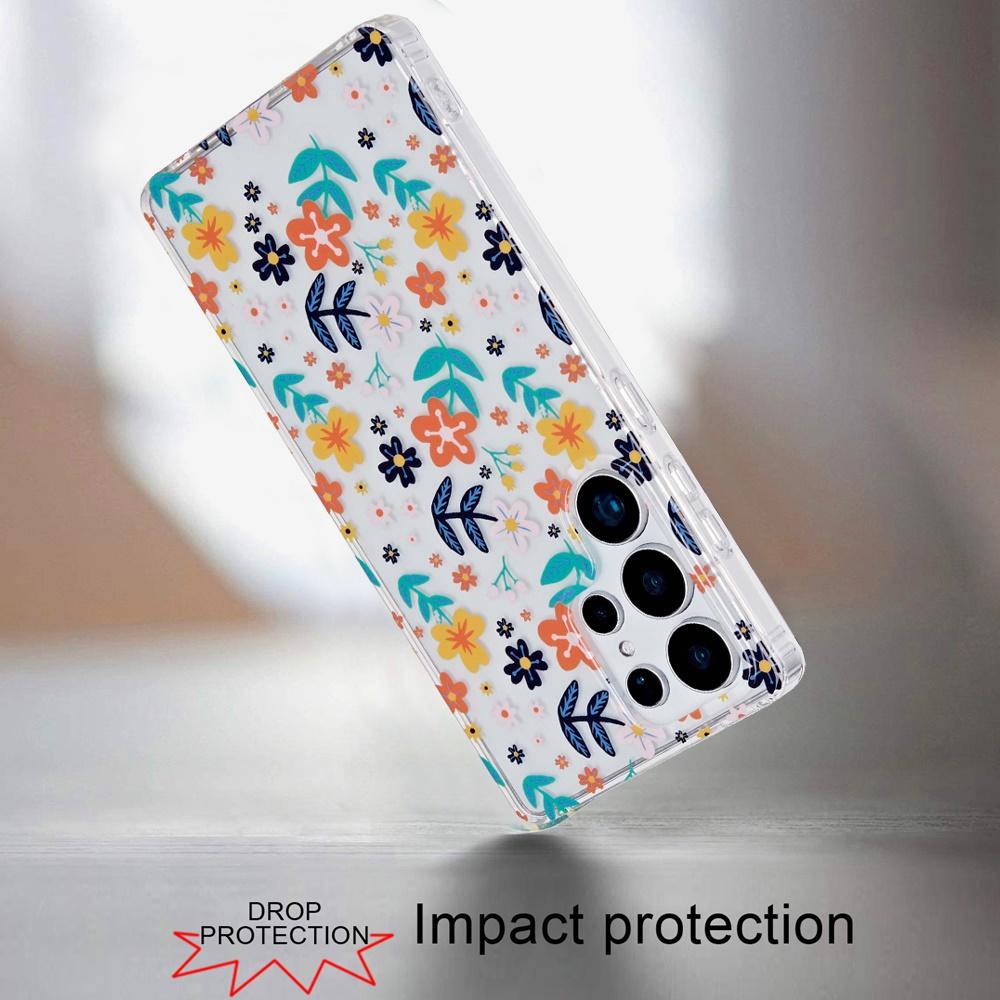 Floral Print Clear Protective Case for Samsung Galaxy S25 Ultra | Free Shipping, photo 2 of 3