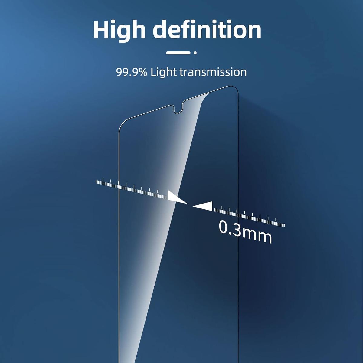 Pack of 3 Samsung Galaxy A42 Screen Protectors – Premium Tempered Glass, Anti-Scratch, Bubble-Free & HD Clear, photo 4 of 4