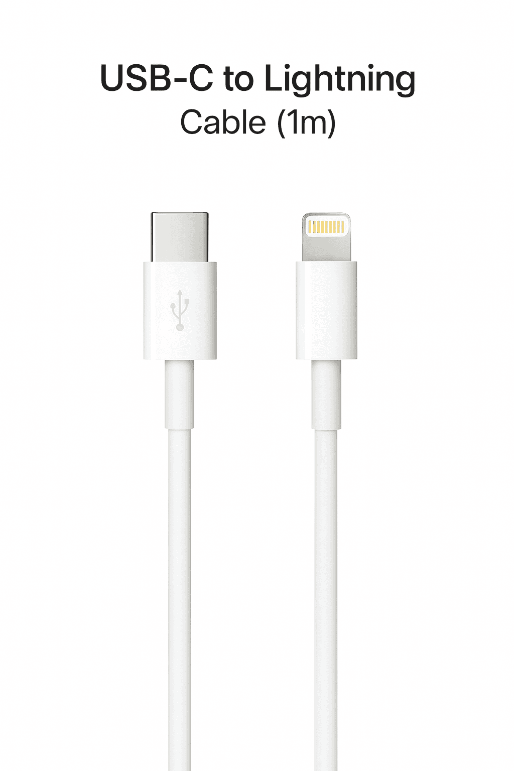 Apple USB-C to Lightning Cable (1m) – Fast Charging & Data Transfer | Original Quality, photo 2 of 2