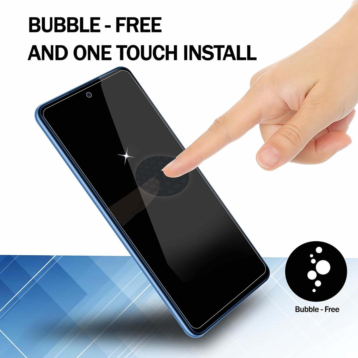Tempered Glass Screen Protector for Samsung Galaxy A74 – Durable, Anti-Scratch & Crystal Clear, photo 4 of 4