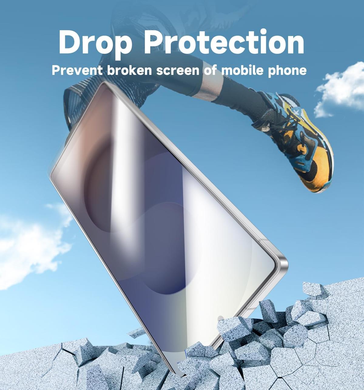 Tempered Glass Screen Protector for Samsung Galaxy S25 Ultra – Premium 9H Glass, Smudge Resistant & Ultra Clear
