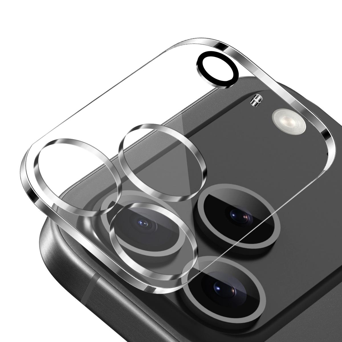 iPhone 17 Pro Camera Clear Tempered Glass(2.5D)