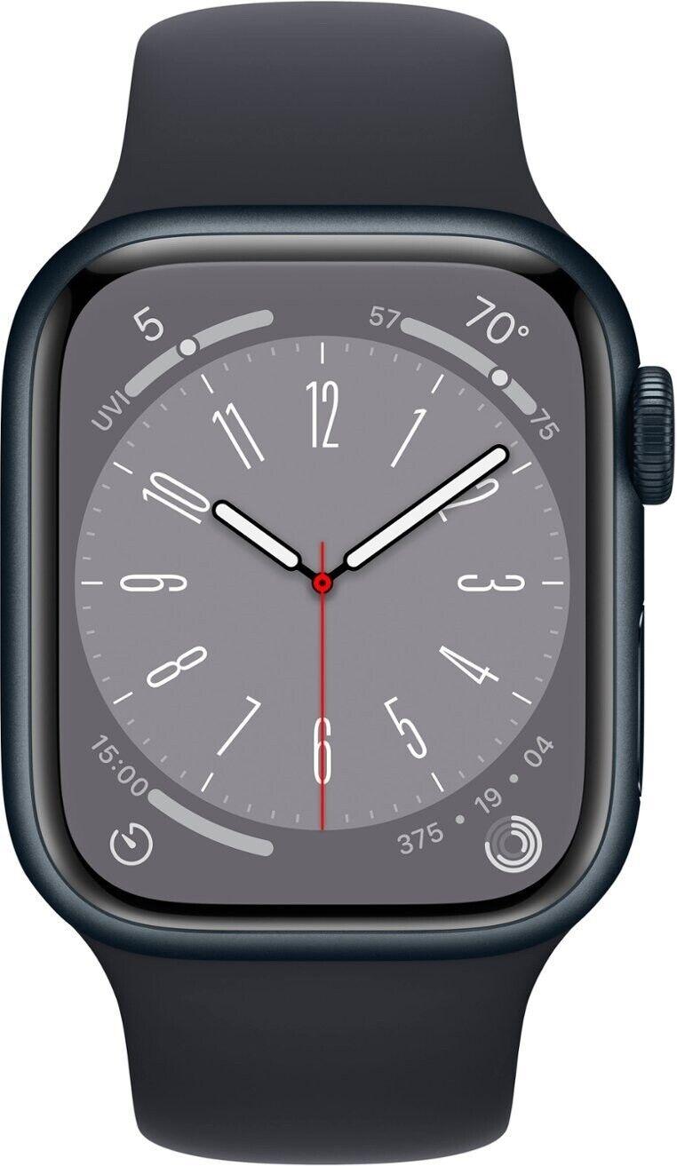 Apple Watch Series 8 41mm Midnight Case/Sport Band/GPS/Cellular Unlocked - Open Box, photo 2 of 5