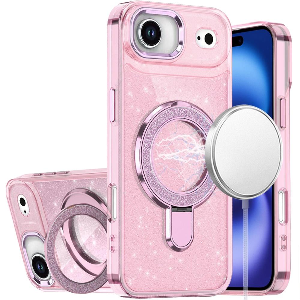 IPhone 17 Air Premium Transparent Glitter Hybird Cases in Multiple Color, photo 3 of 4