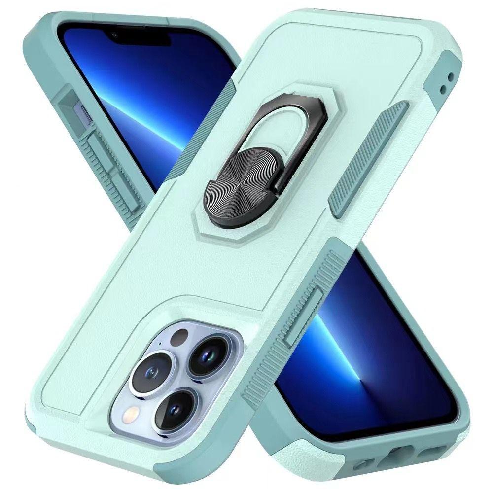 Apple iPhone 14 PRO 6.1" Perfect Tough Thick Hybrid Case with Metal Ring Stand | Heavy-Duty Shockproof Cover, photo 2 of 7
