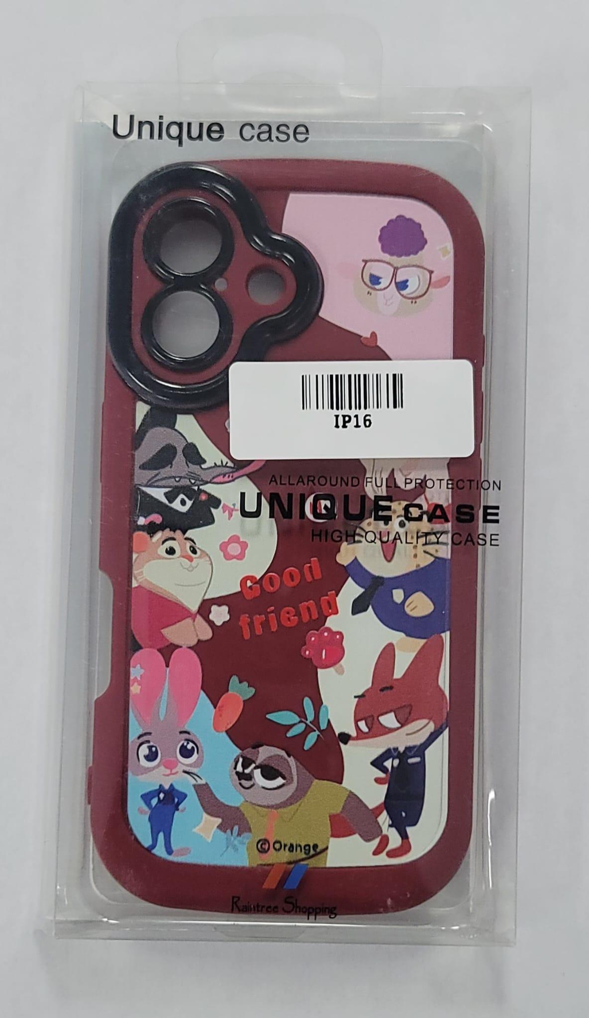 Zootopia-Inspired Animal Friends Phone Case – Model IP16