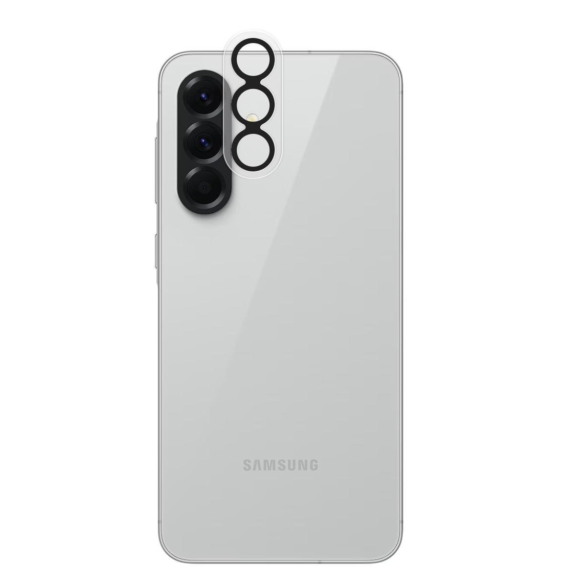Samsung Galaxy A37 Camera Lens Protector Black Edge Tempered Glass 2.5D