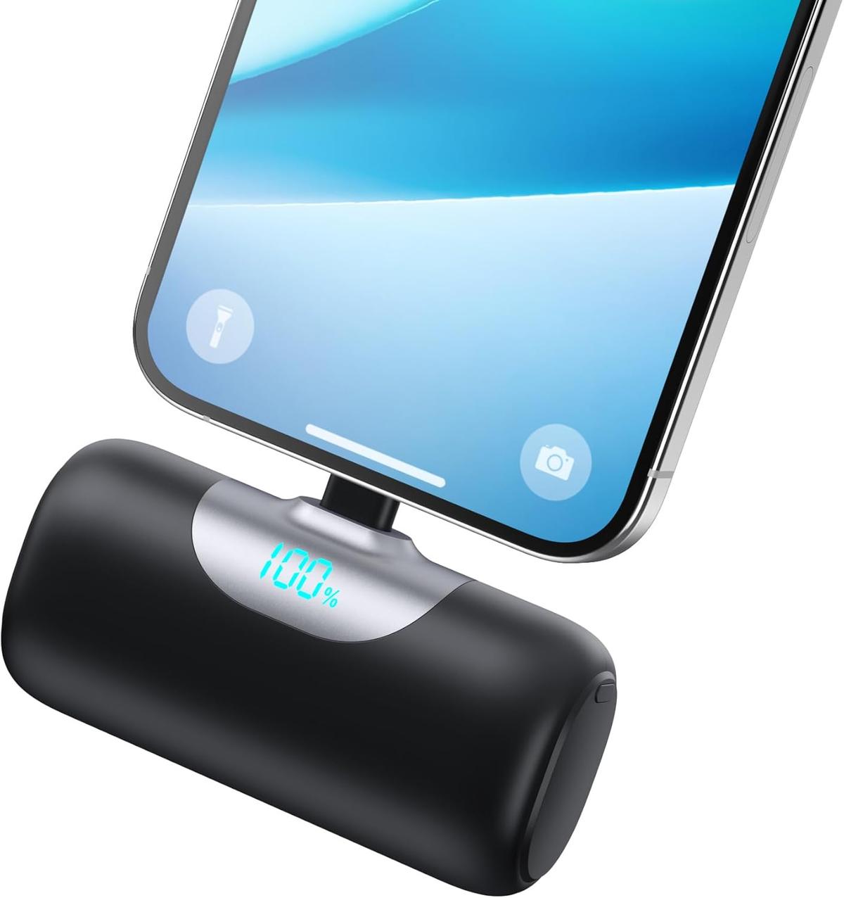 DSUY Pocket Power Bank 5000mAh (2-Pack) Mini Portable Charging Bank for Smartphones & USB Devices, photo 2 of 6