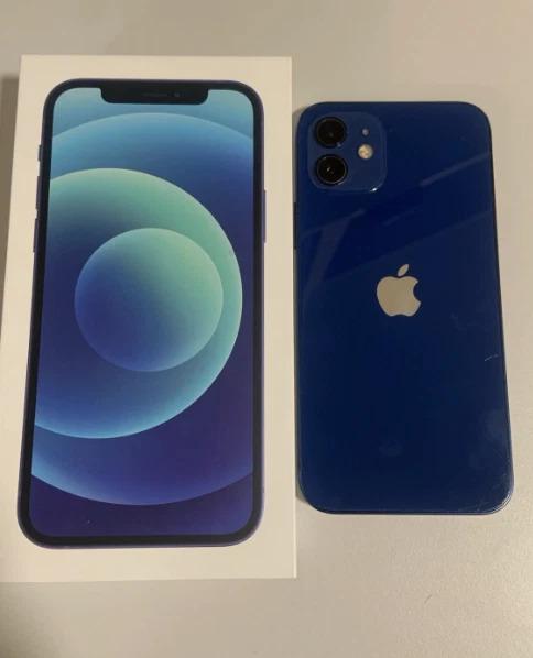 Apple iPhone 12 - 128 GB - Blue - Unlocked - Excellent Condition.