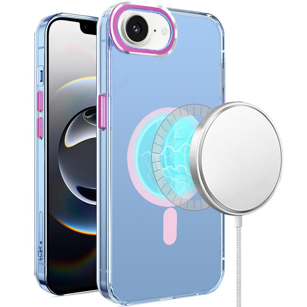 iPhone 16E / SE4 Clear Matching Circle Design Case – Slim Transparent Protective Cover, photo 5 of 9