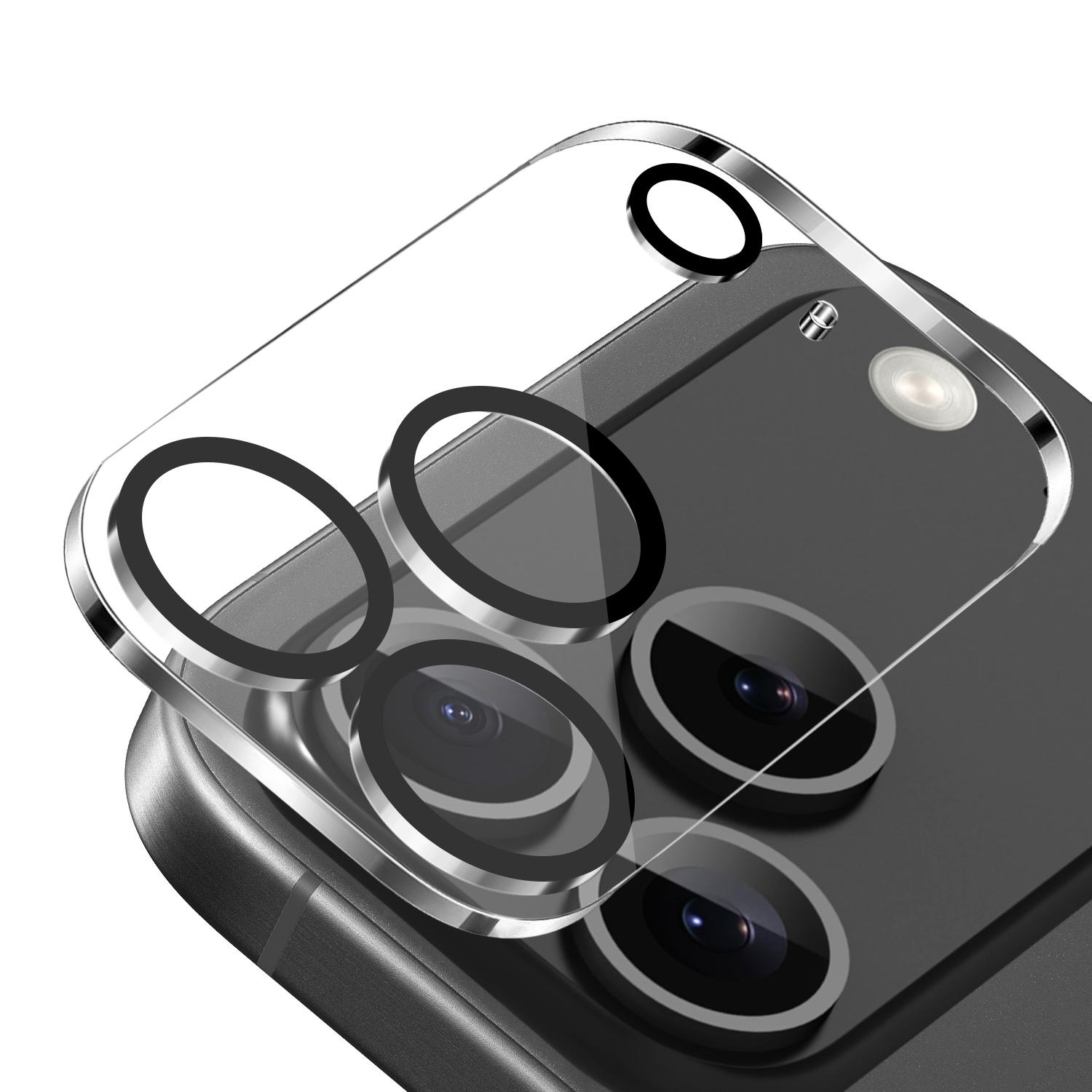 iPhone 17 Pro Camera Lens Black Edge Tempered(2.5D)