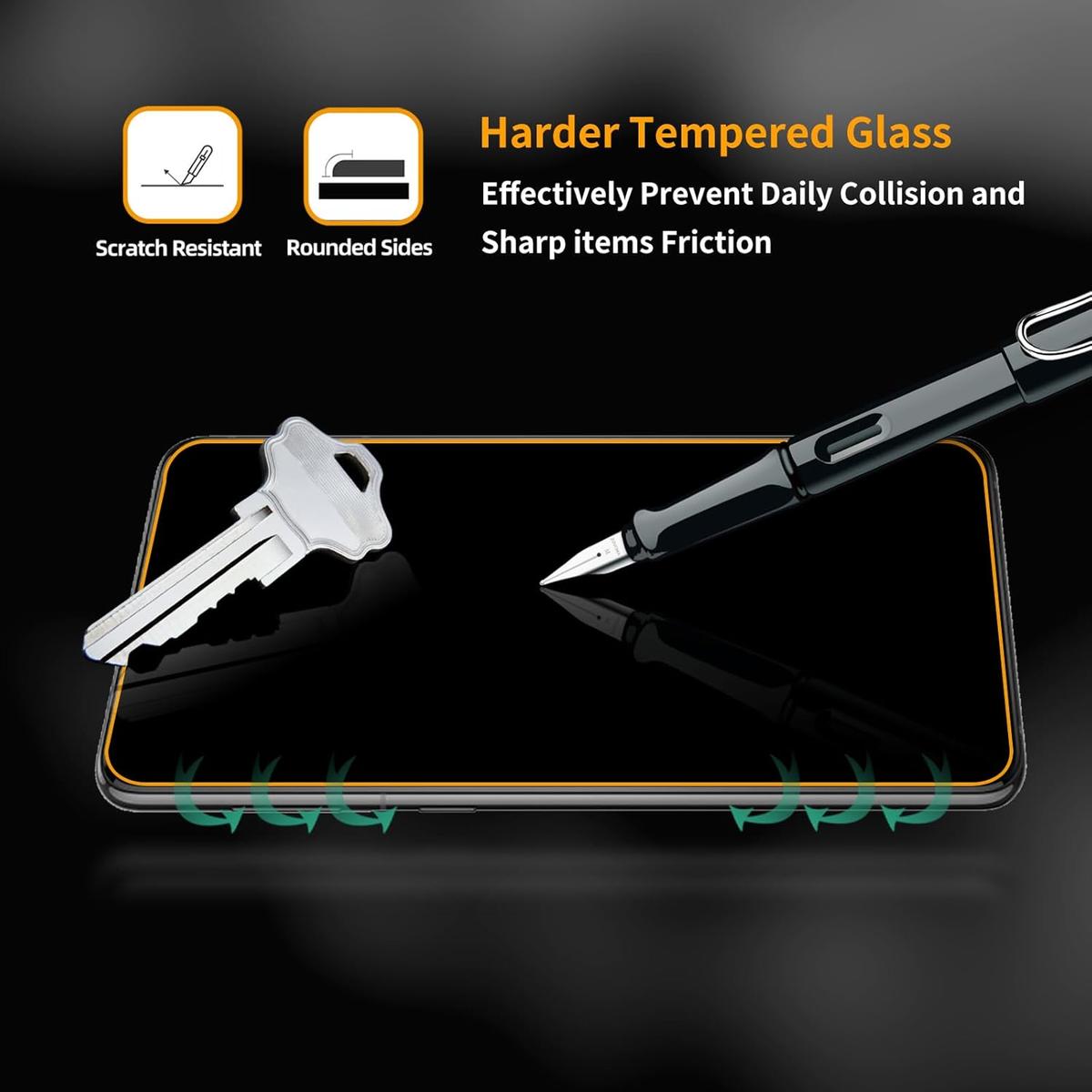 Pack of 3 Samsung Galaxy A53 Tempered Glass Screen Protectors – Shatterproof, Scratch Resistant, HD Clear & Easy Bubble-Free Install, photo 4 of 4