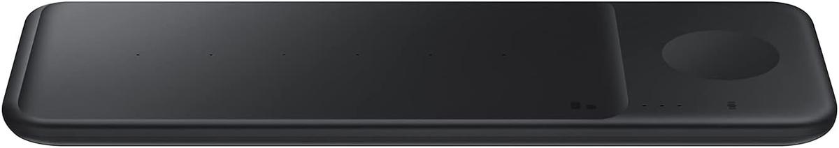 Samsung Electronics Wireless Charger Trio, Qi Compatible - Charge up to 3 Devices at Once for Galaxy Phones, Buds, Watches, and Apple iPhone Devices (Black), photo 3 of 6