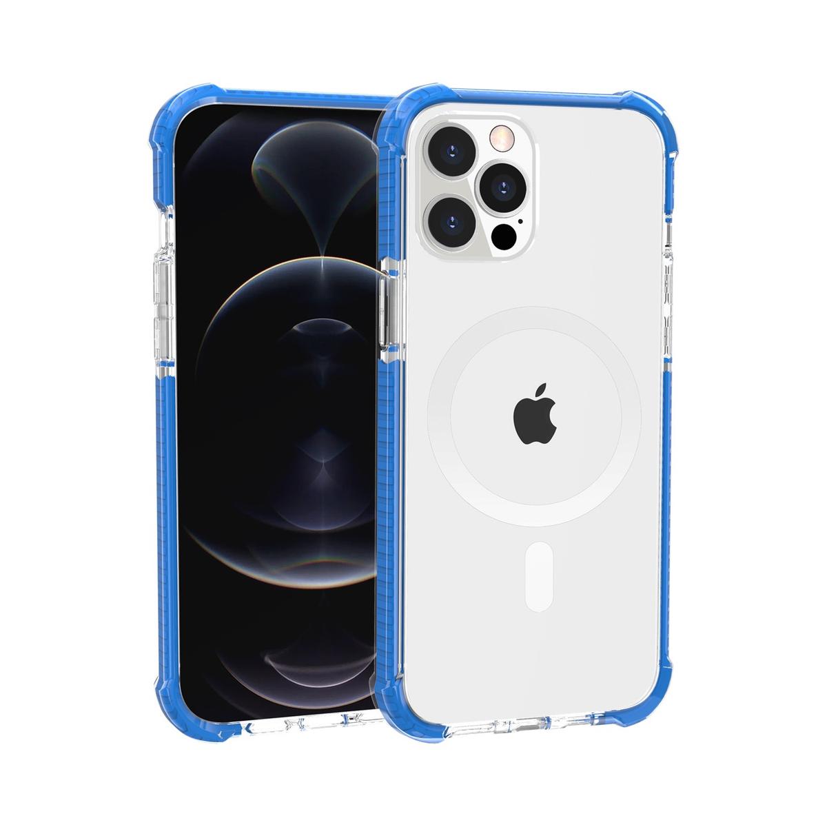 iPhone 14 PLUS Acrylic [Magnetic Circle] Tough 2.5mm Transparent Shockproof Hybrid Case | Heavy-Duty Clear Protection, photo 4 of 12