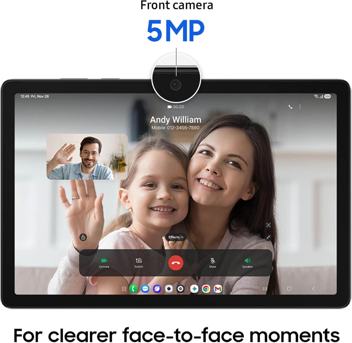 Samsung Galaxy Tab A11+ 6GB RAM, 128GB Storage, Expandable Storage, Gray Optimized Performance, Long Lasting Battery, Large Display, Dolby Atmos Speakers, AI Assist, Slim, Light, 2 Year Warranty, photo 5 of 6