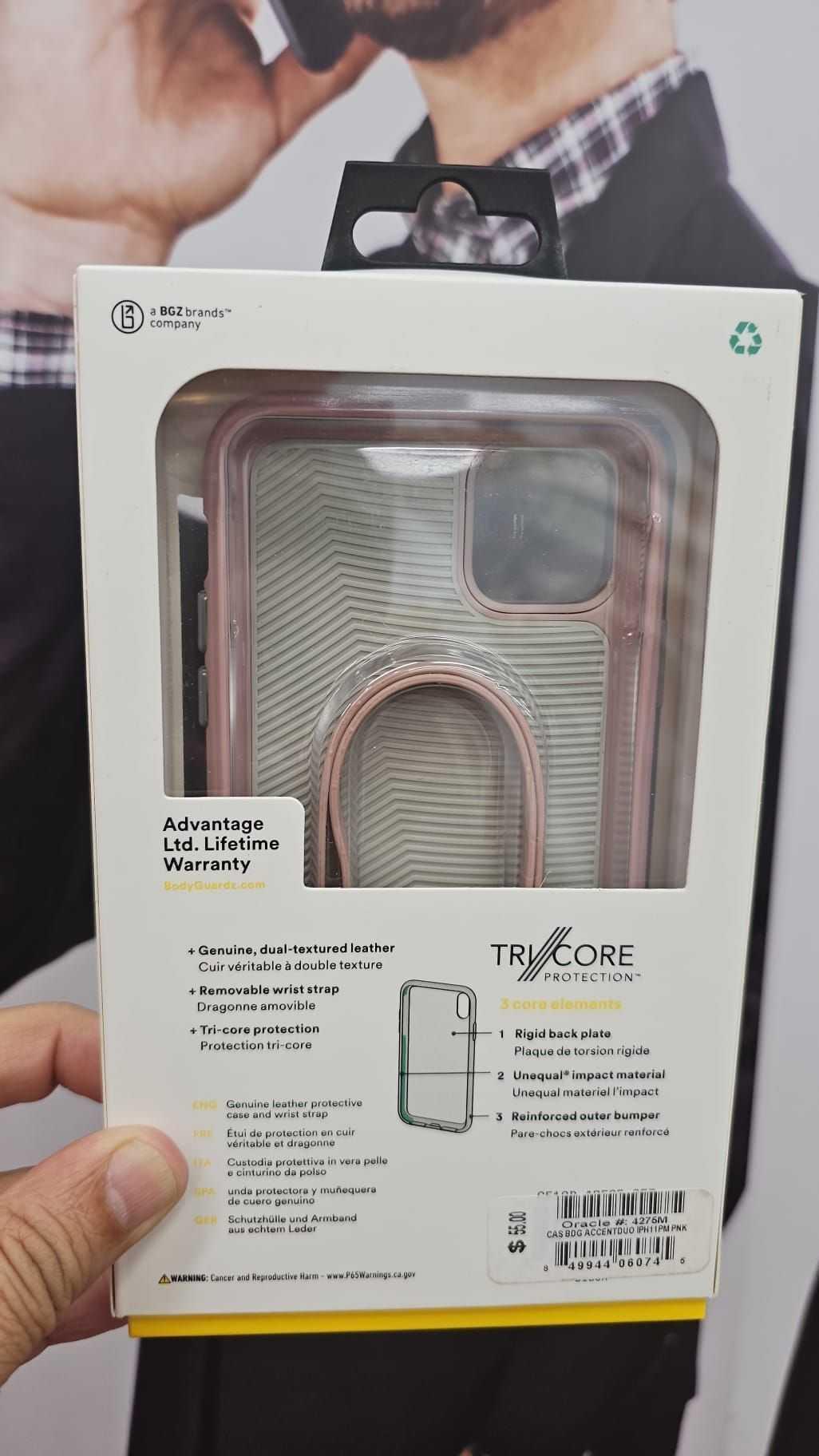 BodyGuardz Accent Duo Case for iPhone 11 Pro Max - Blush/Mauve Pink, photo 2 of 2