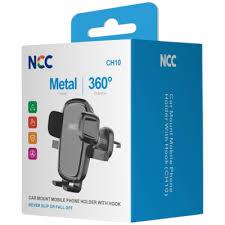 Car Holder Smartphone Autohalterung NCC CH10 (Metal|360°), black