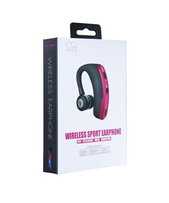 Sporty Bluetooth Earpieces with Microphone and Music 918M in Red, photo 7 of 9
