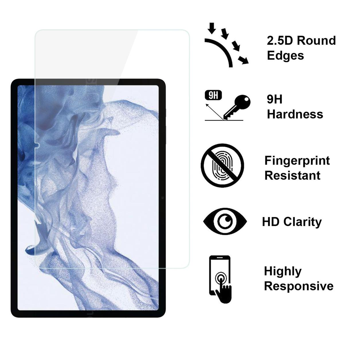 Samsung Galaxy Tab S9 Plus Tempered Glass Screen Protector, photo 2 of 3