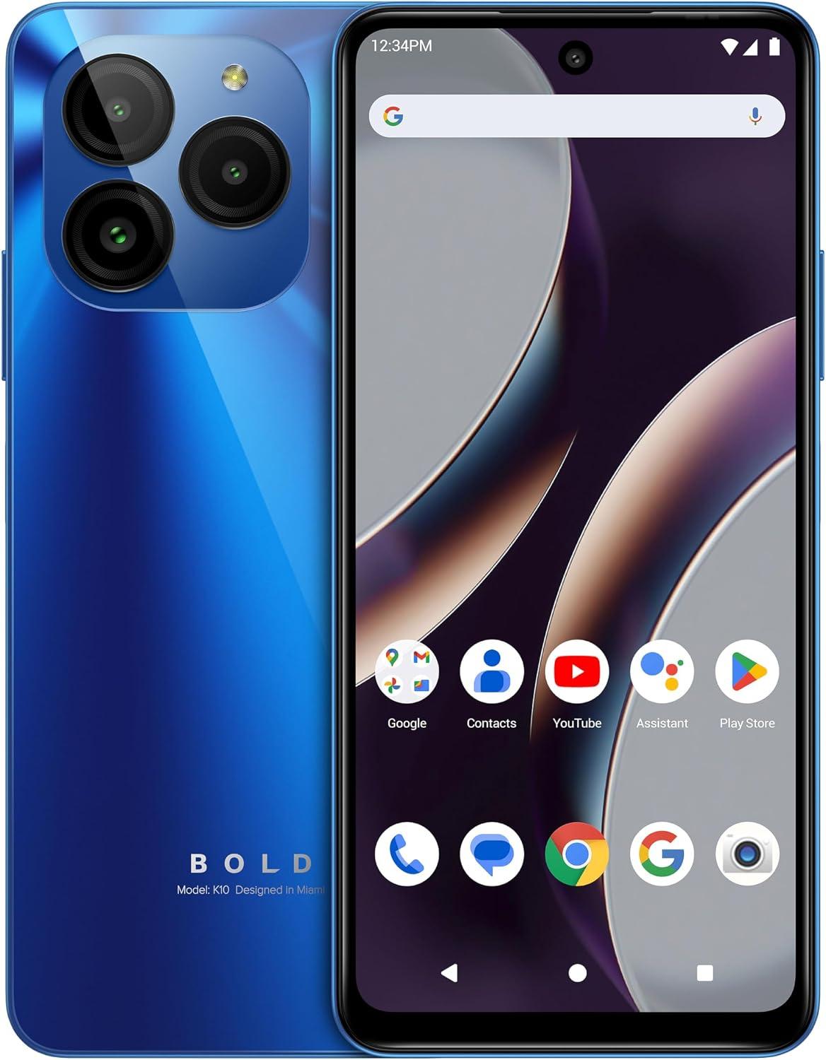 BOLD K10 Smartphone - 128GB - Unlocked - Brand New - 1 Year Warranty - US Version