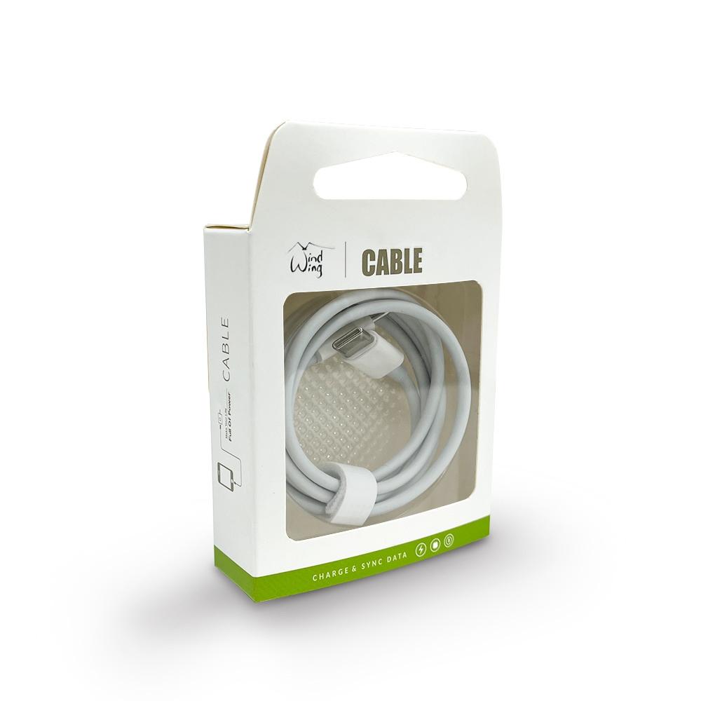 fast charger cable for type C to lightning, white 3FT in white work for iPhone 15 Series, photo 4 of 4